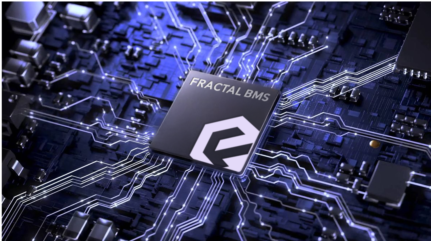 Fractal BMS chip on a circuit board