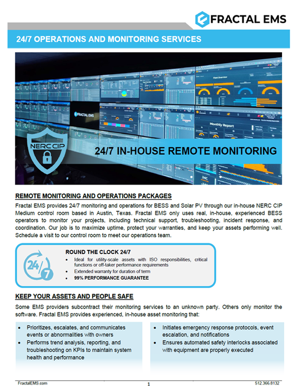 Monitoring & Operations
